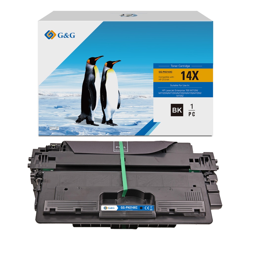 G&G Compatible HP CF214X/CRG533II/CRG333H Toner Mono