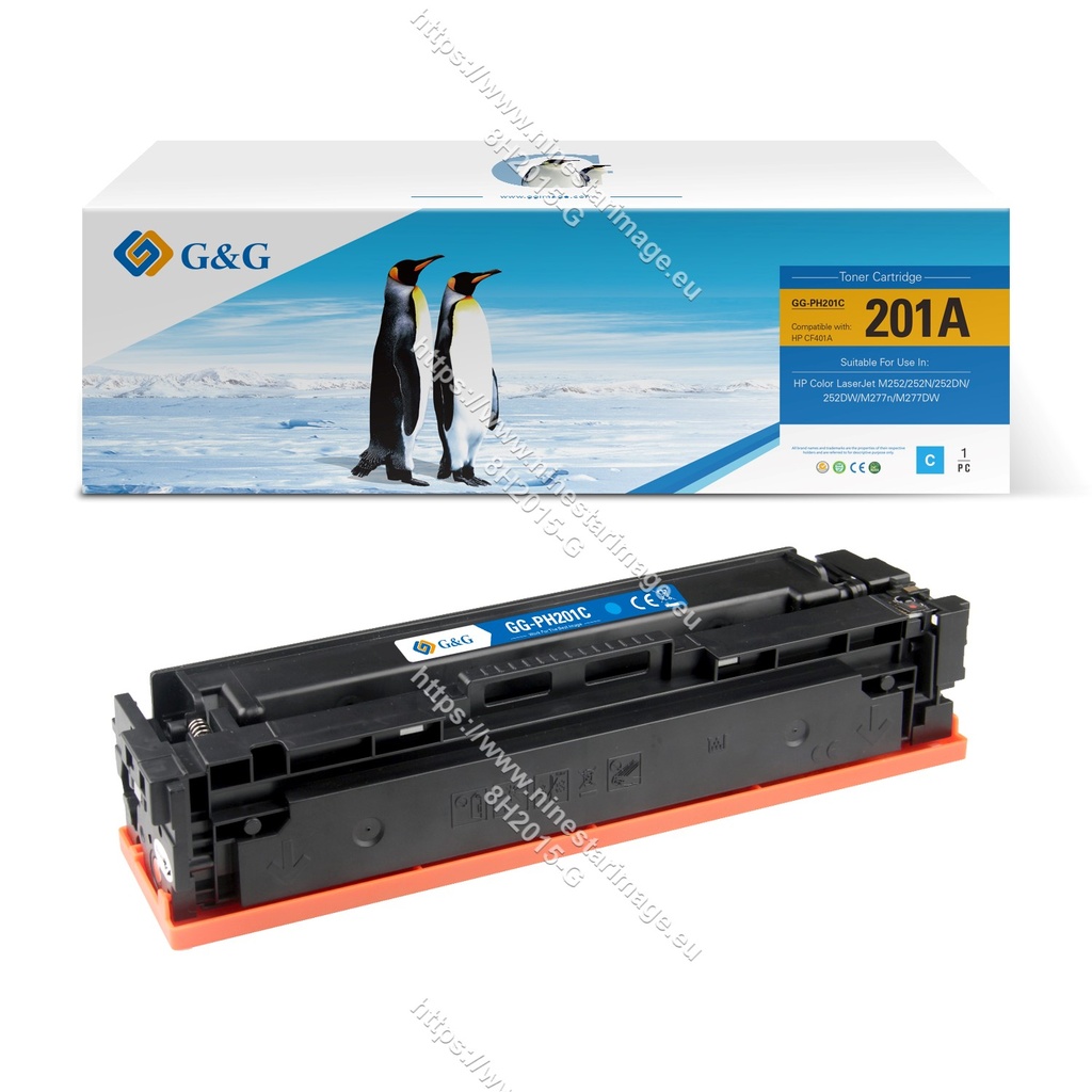 G&G Compatible HP CF401A(201) Toner C