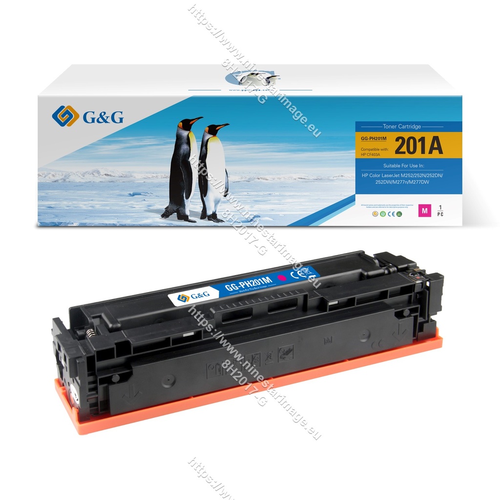 G&G Compatible HP CF403A(201) Toner M