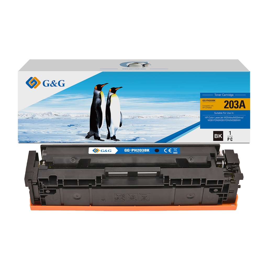 G&G Compatible HP CF540A Toner Black[No Restock]