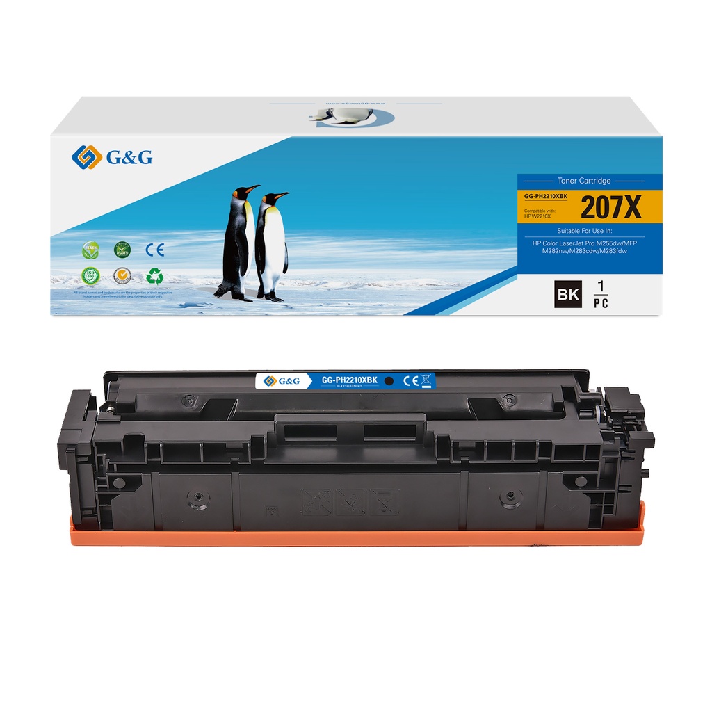 G&G Compatible HP W2210X(207X) Toner Black
