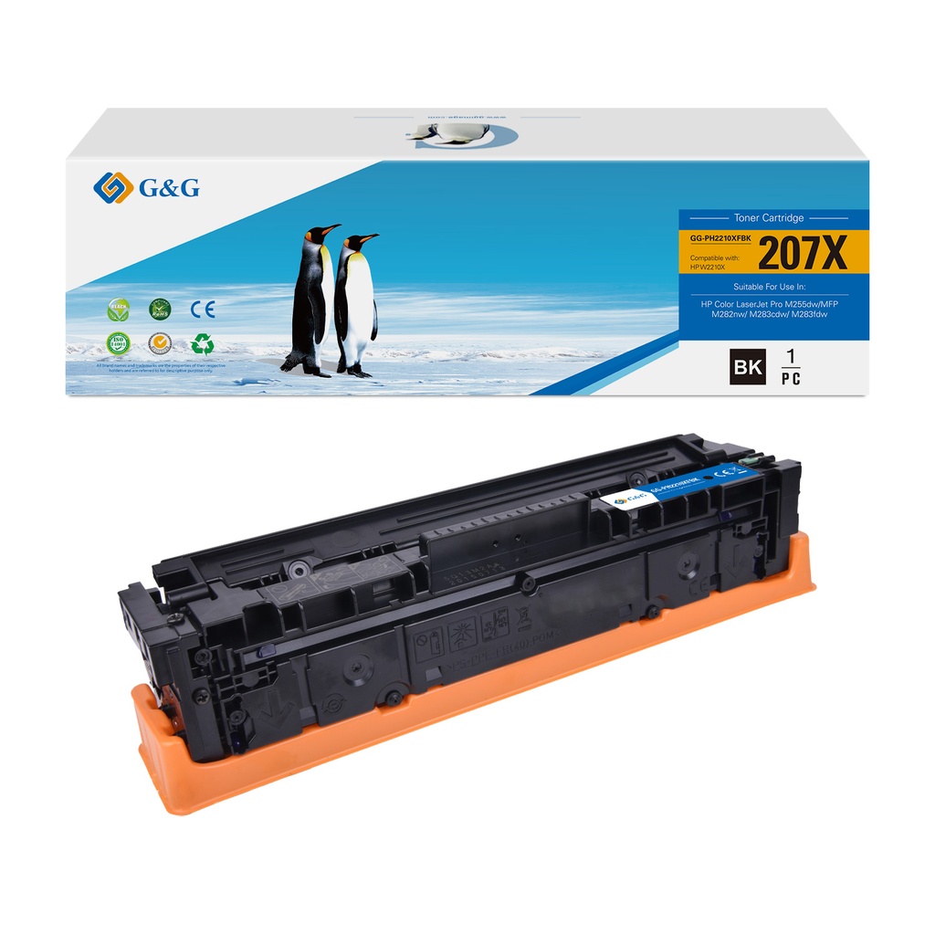 G&G Remanufactured HP W2210X（207X） Toner Black