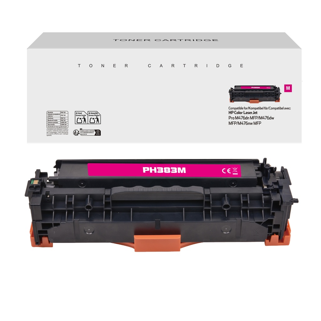 White Box Compatible HP CF383A Toner Magenta[No Restock]