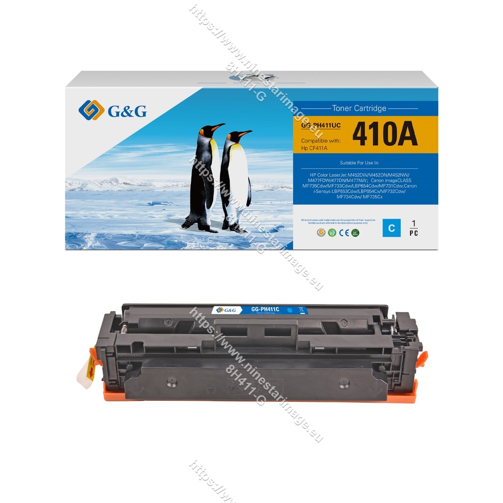 G&G Compatible HP CF411A Toner C