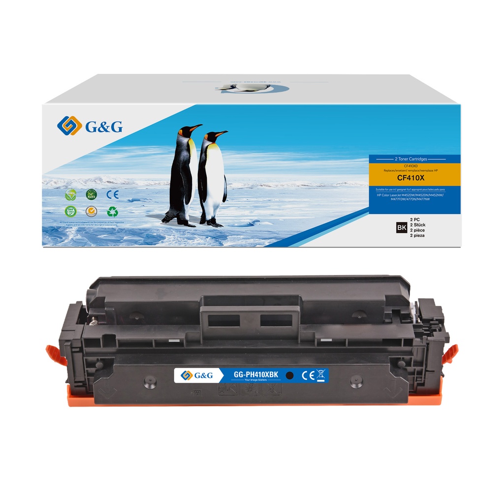 G&G Multipack Toner Compatible HP CF410X Toner B
