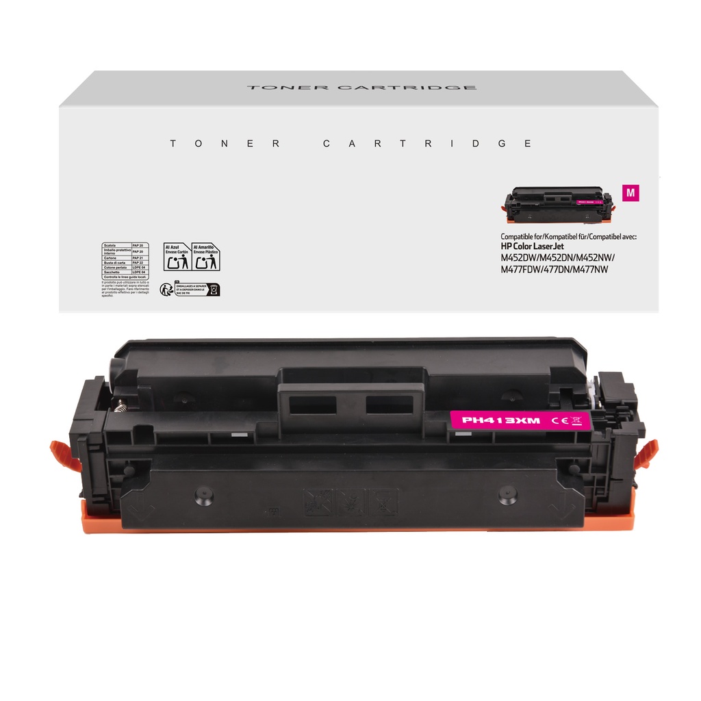 White Box Compatible HP CF413X Toner Magenta
