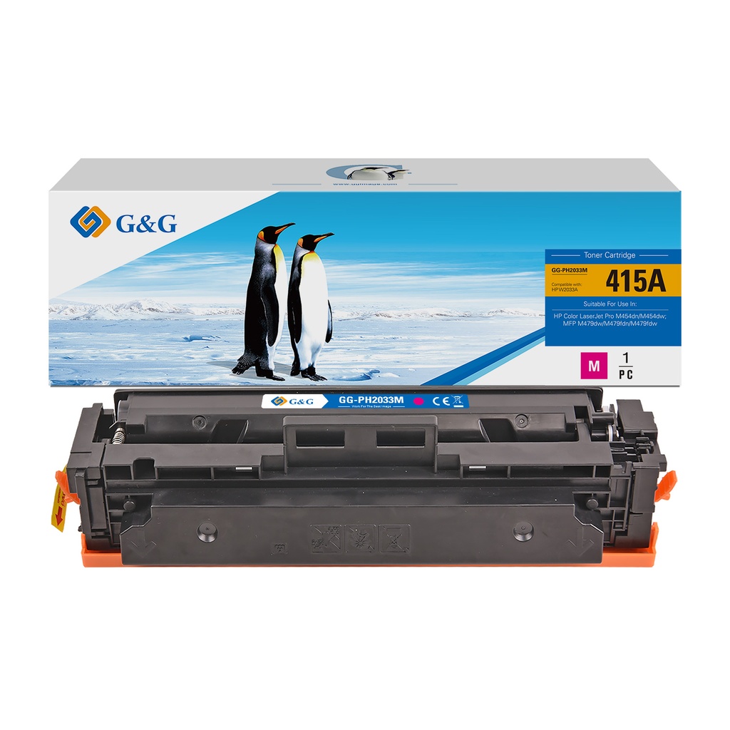 G&G Compatible HP W2033A Toner Magenta