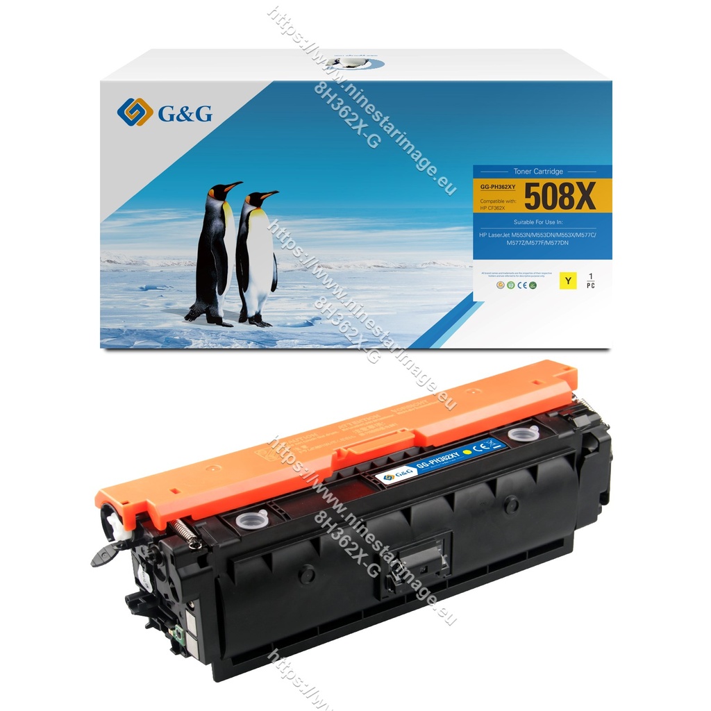 G&G Remanufactured HP CF362X Toner Yellow