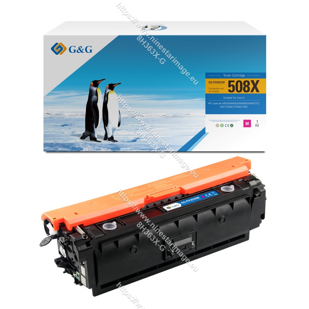 G&G Remanufactured HP CF363X Toner Magenta