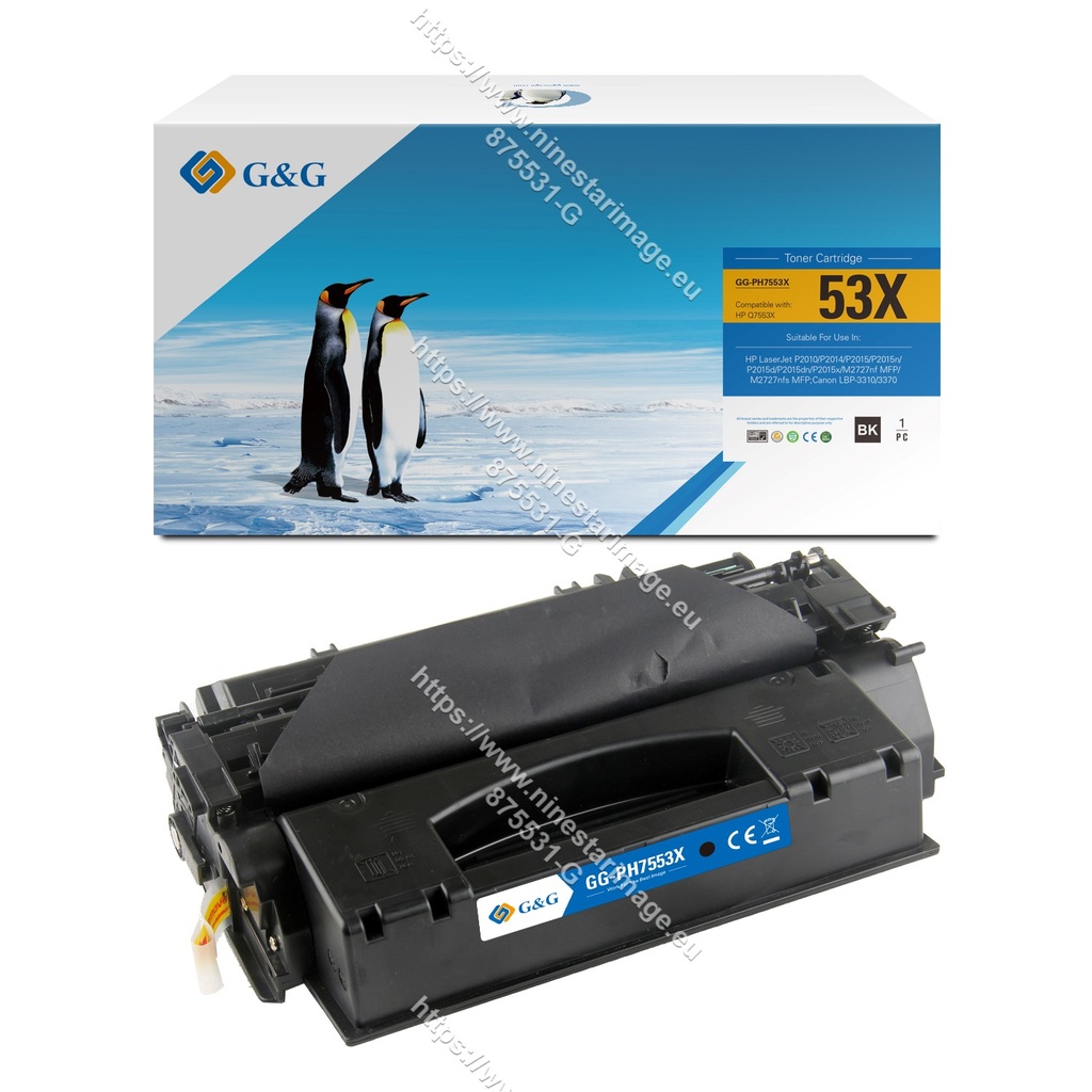 G&G Compatible HP Q7553X Toner B