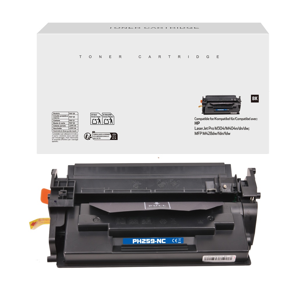 White Box Compatible HP CF259A Toner Mono(No Chip)
