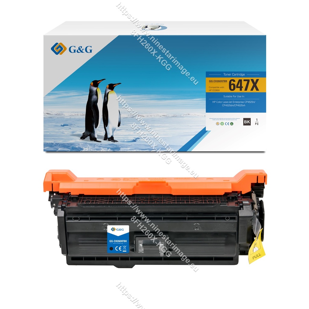 【2022-2024未出货】G&G Compatible HP CE260X Toner B