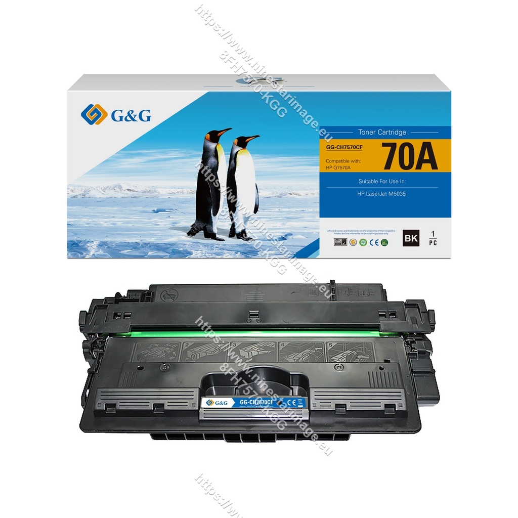 G&G Remanufactured HP Q7570A Toner B