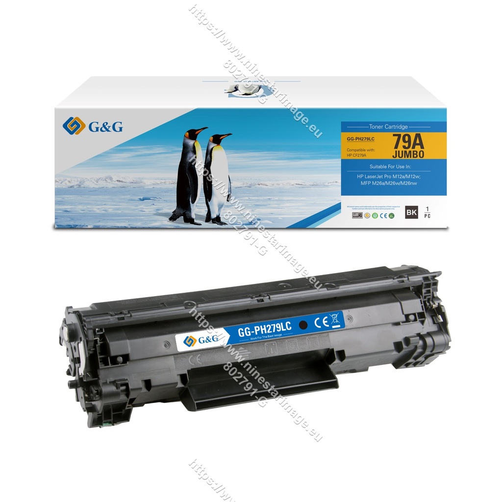 G&G Compatible HP CF279A(Jumbo Pack) Toner B