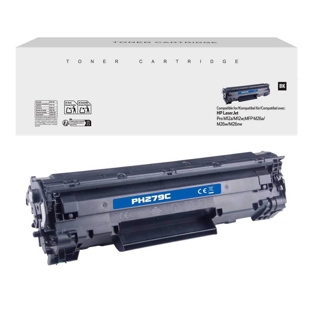 White Box Compatible HP CF279A Toner Mono