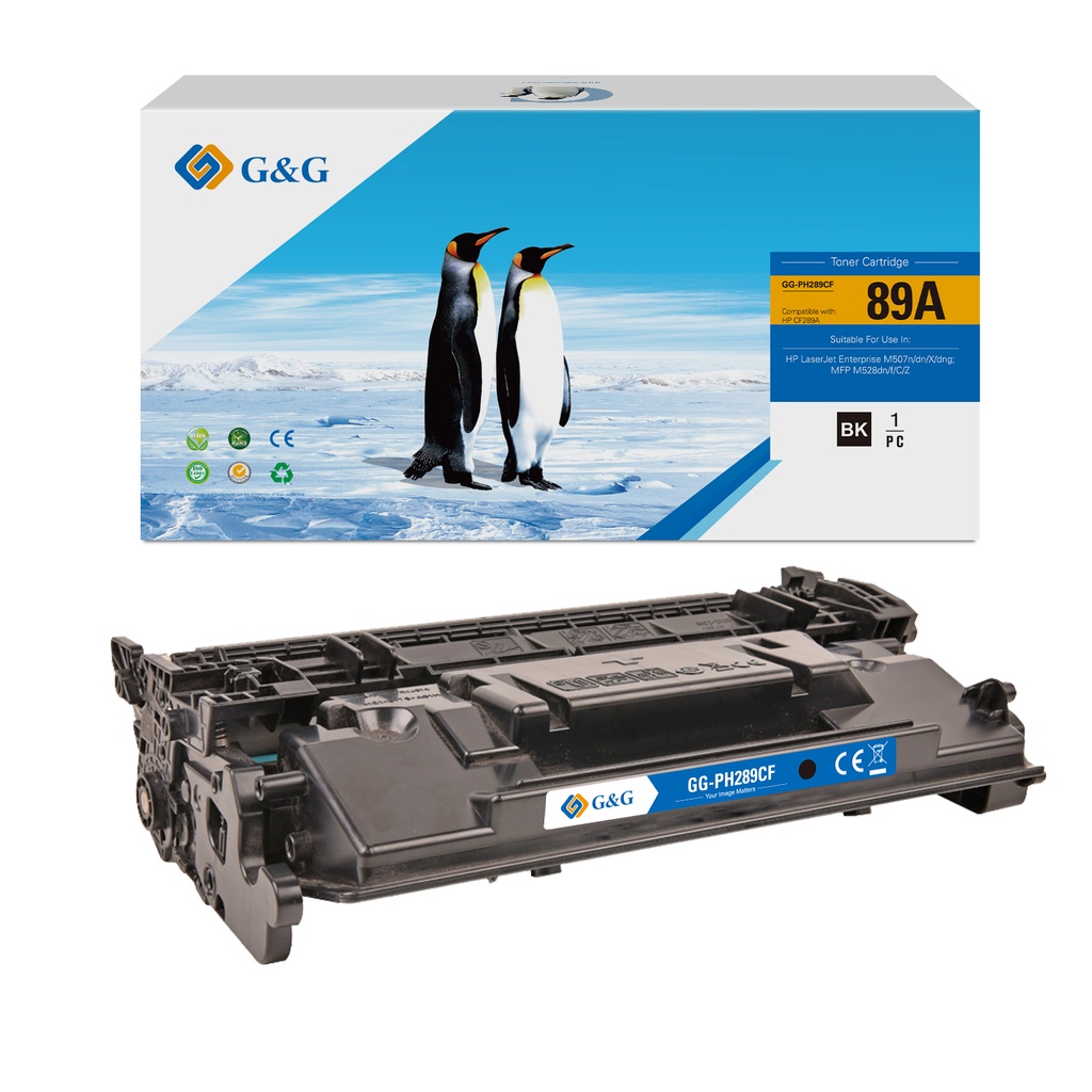 G&G Remanufactured HP CF289A (89A) Toner Cartridge