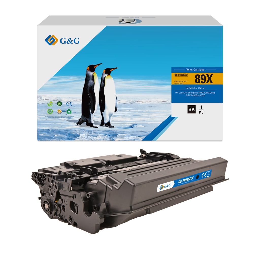 G&G Remanufactured HP CF289X (89X) Toner Cartridge