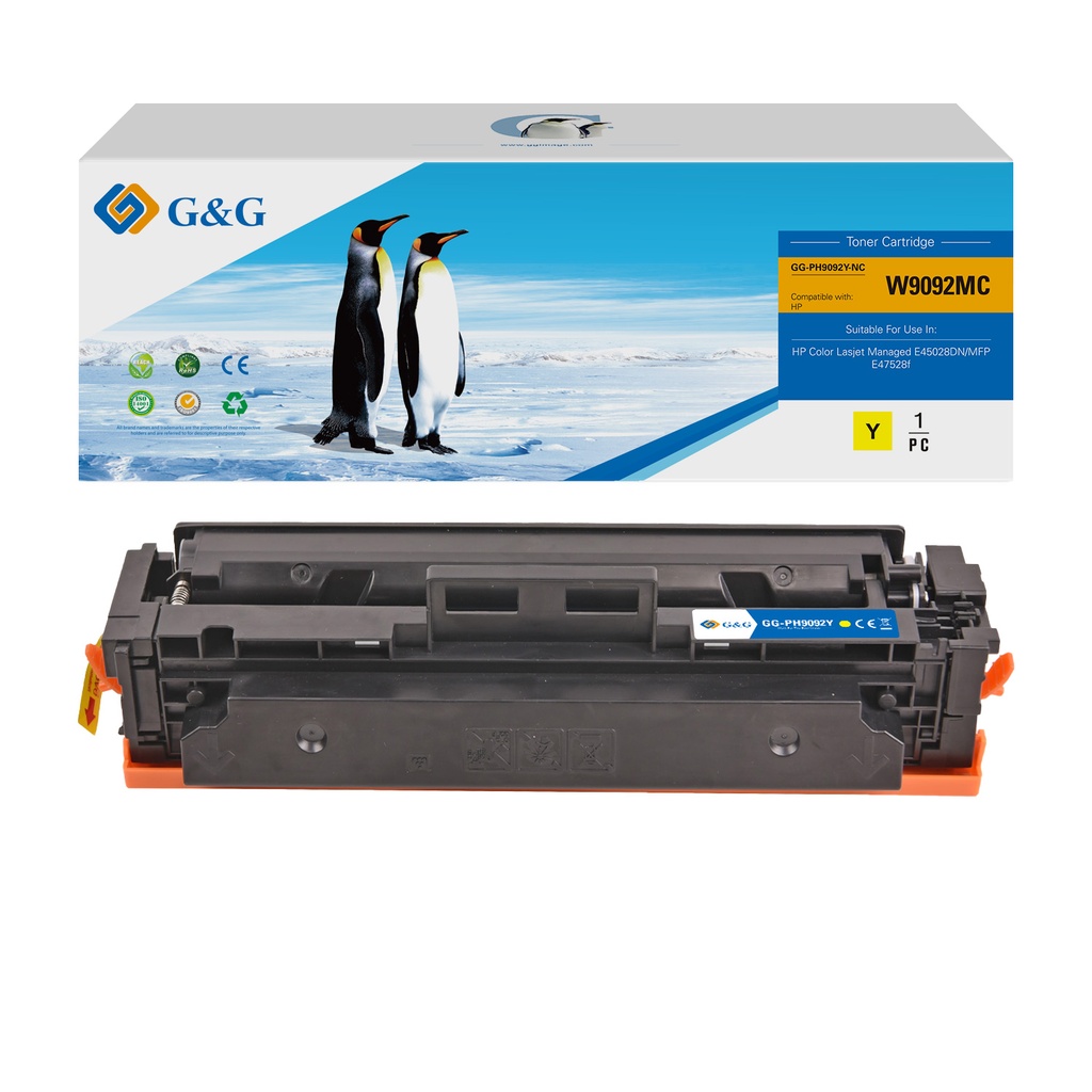 G&G Compatible HP W9092MC Toner Y (No Chip)