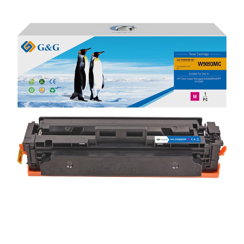 G&G Compatible HP W9093MC Toner M (No Chip)