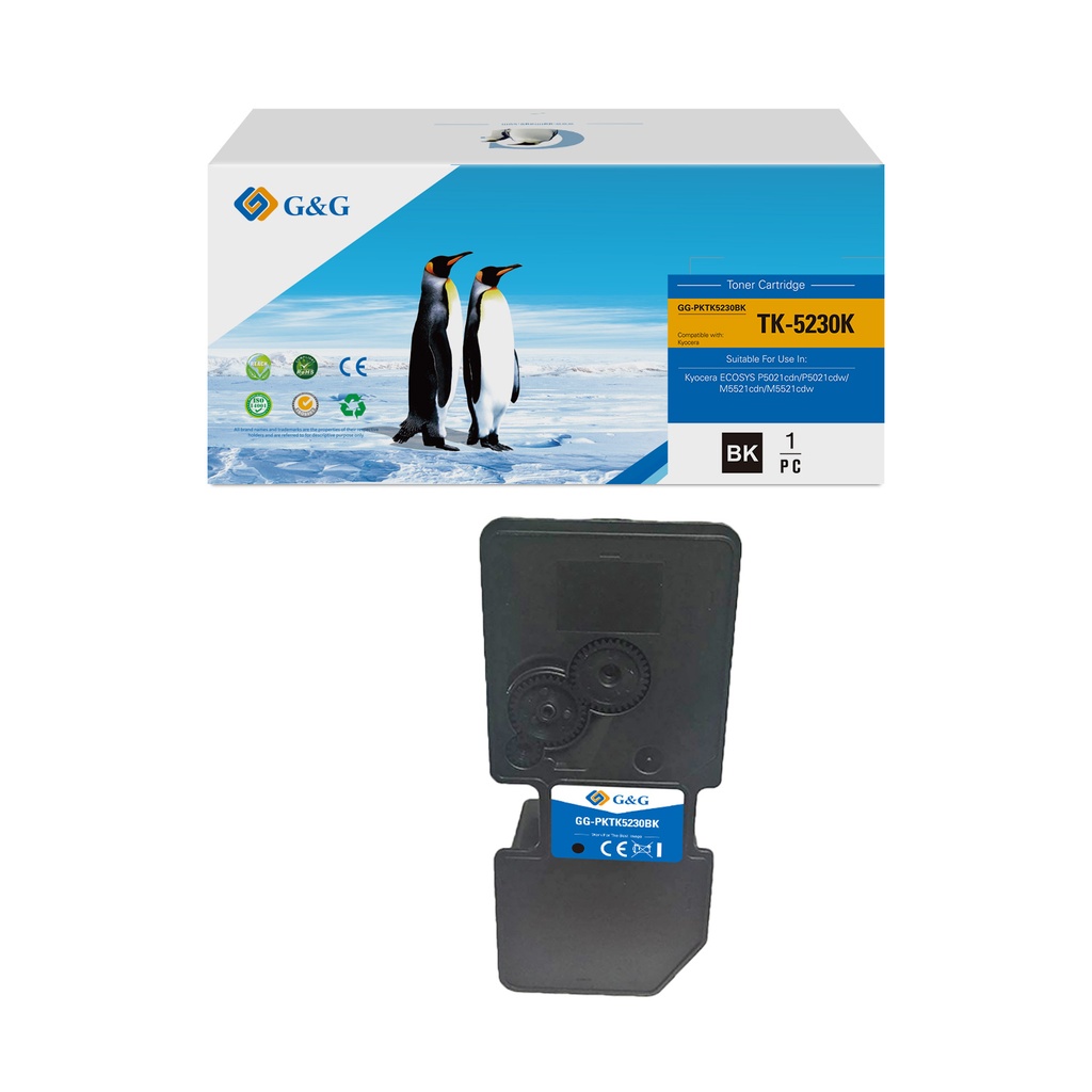 G&G Compatible Kyocera TK5230BK Toner Black