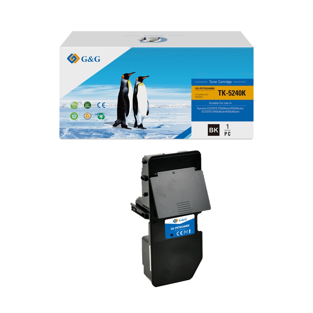 G&G Compatible Kyocera TK5240BK Toner Black