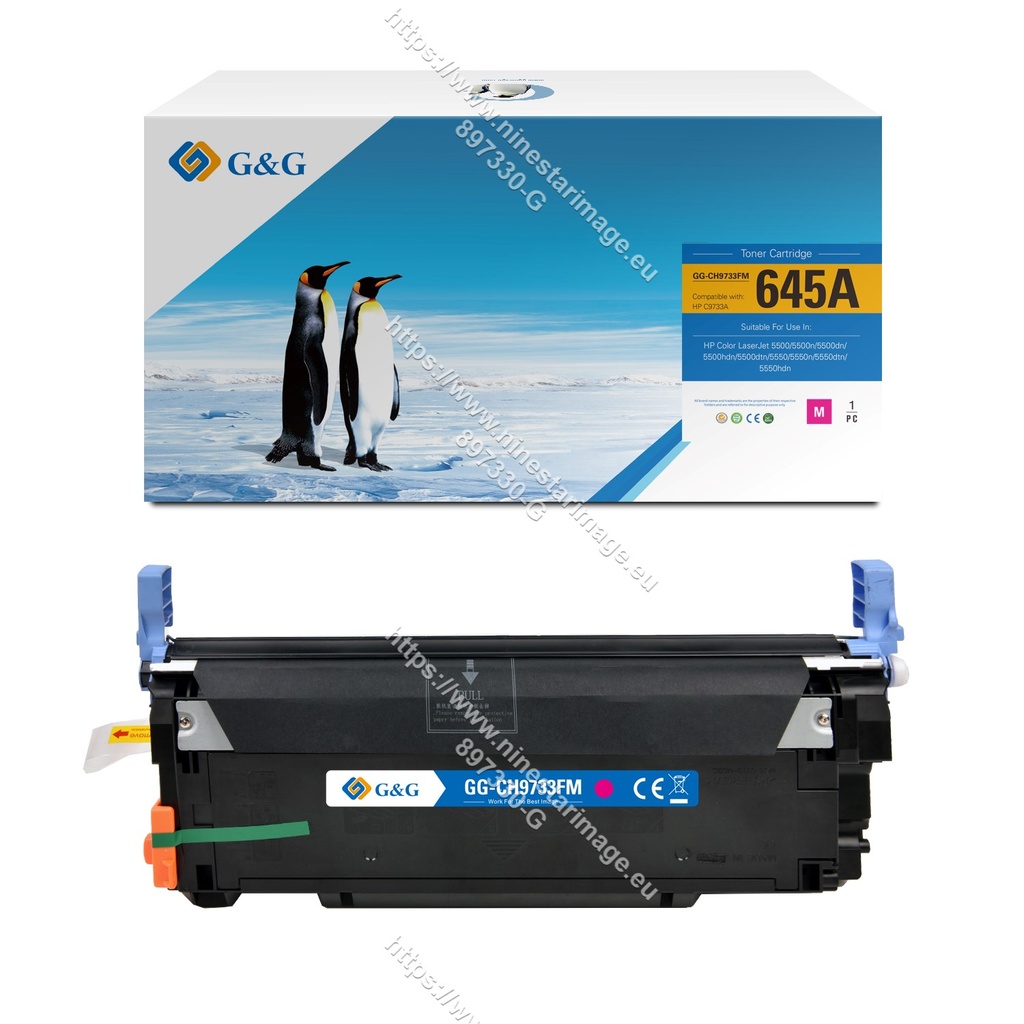 G&G Remanufactured HP C9733A Toner Magenta