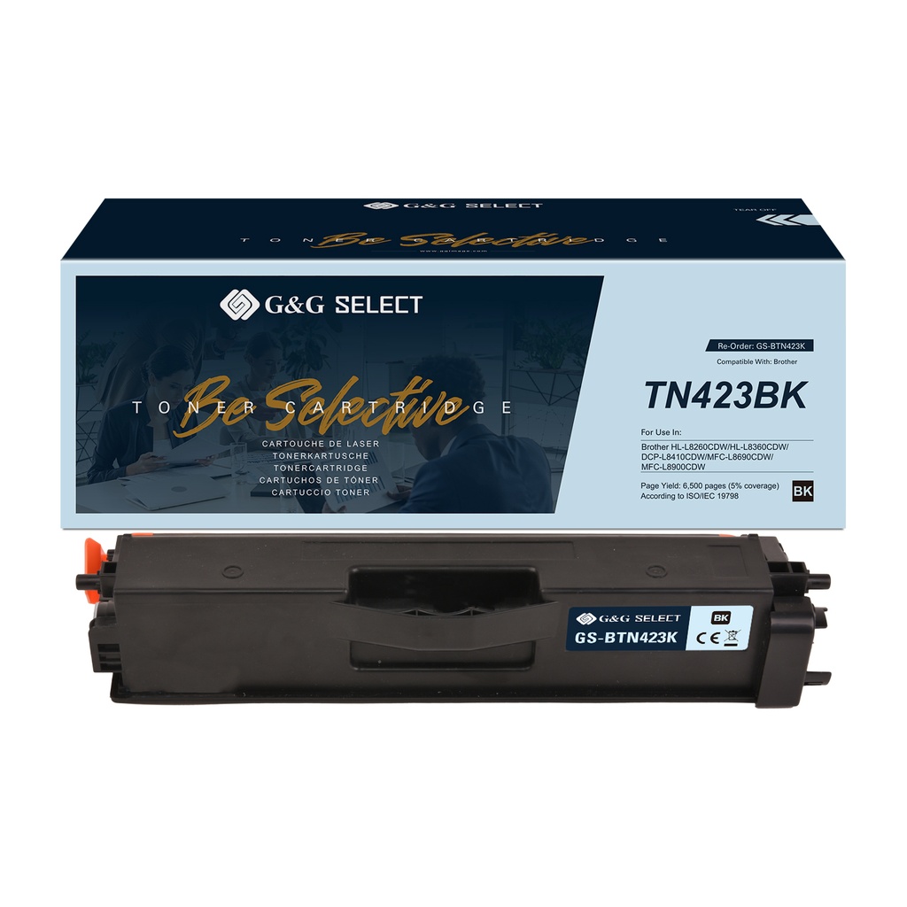 G&G Select Compatible Brother TN-423BK Toner Black