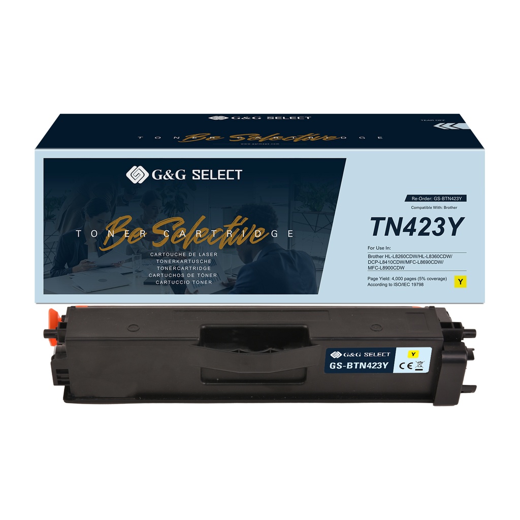 G&G Select Compatible Brother TN-423Y Toner Yellow