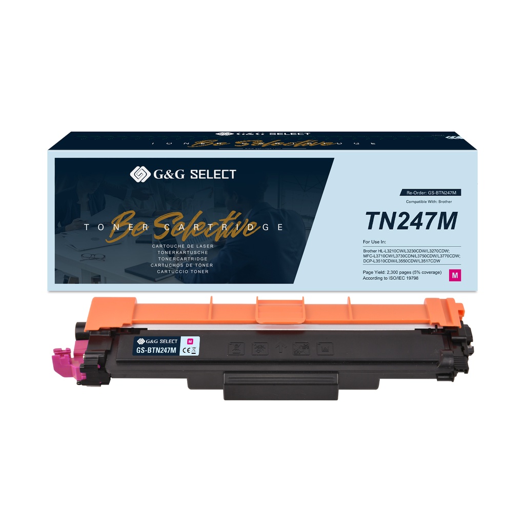 G&G Select Compatible Brother TN-247M Toner Magenta