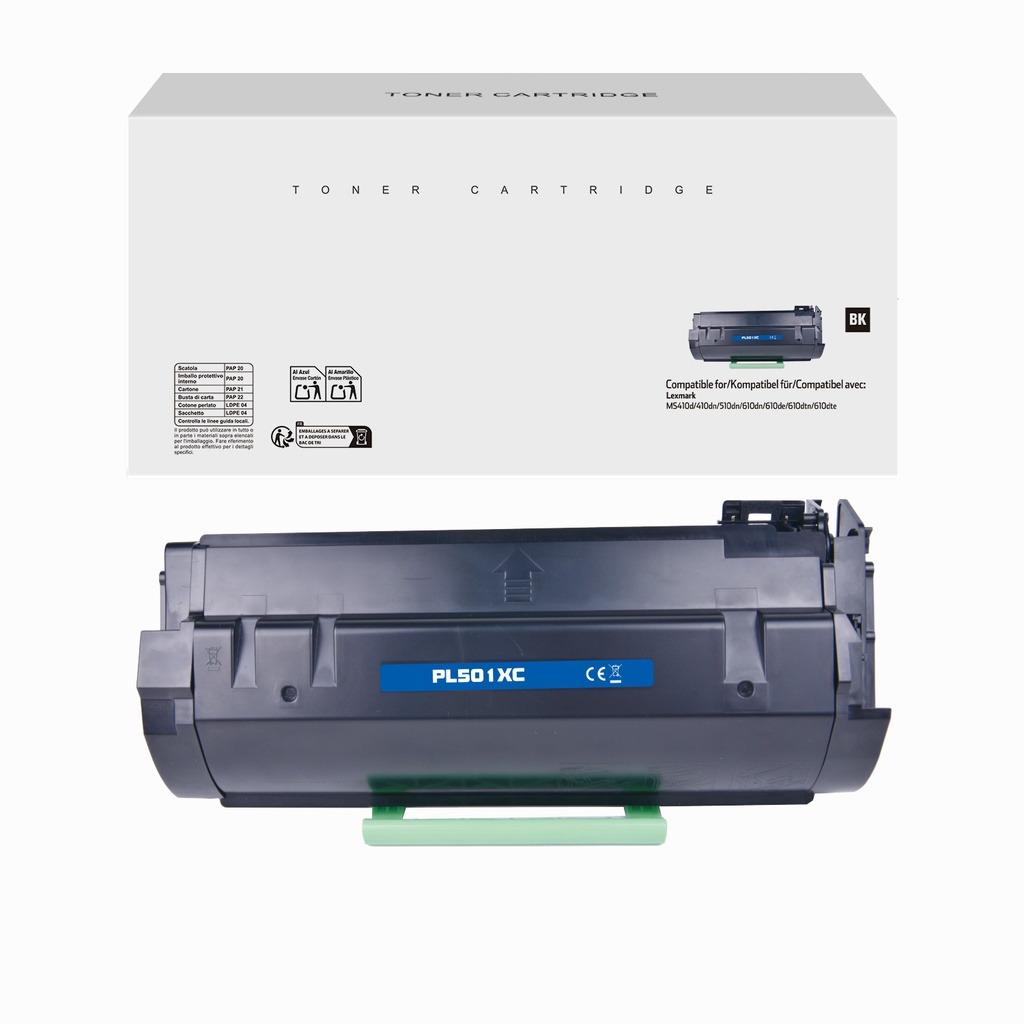 White Box Compatible Lexmark 50F1X00/50F4X00/50F2X00/50F5X00/50F0XA0/50F3X00 Toner Mono