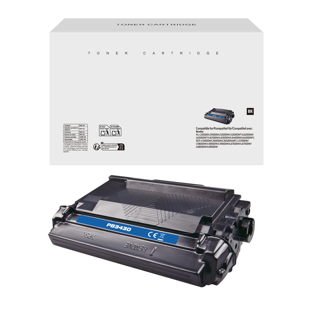 White Box Compatible Brother TN-3430/TN-3422S Toner Mono