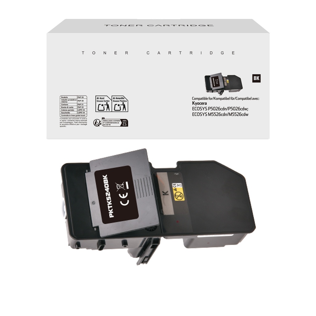 White Box Compatible Kyocera TK5240BK Toner Black