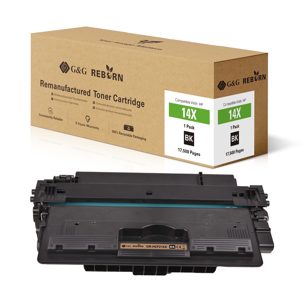 G&G Reborn Remanufactured HP CF214X Toner Mono