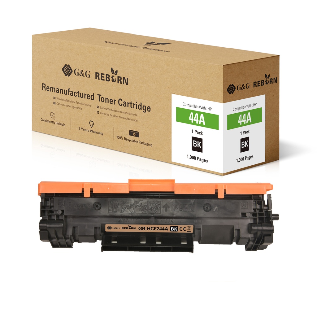 G&G Reborn Remanufactured HP CF244A Toner Mono