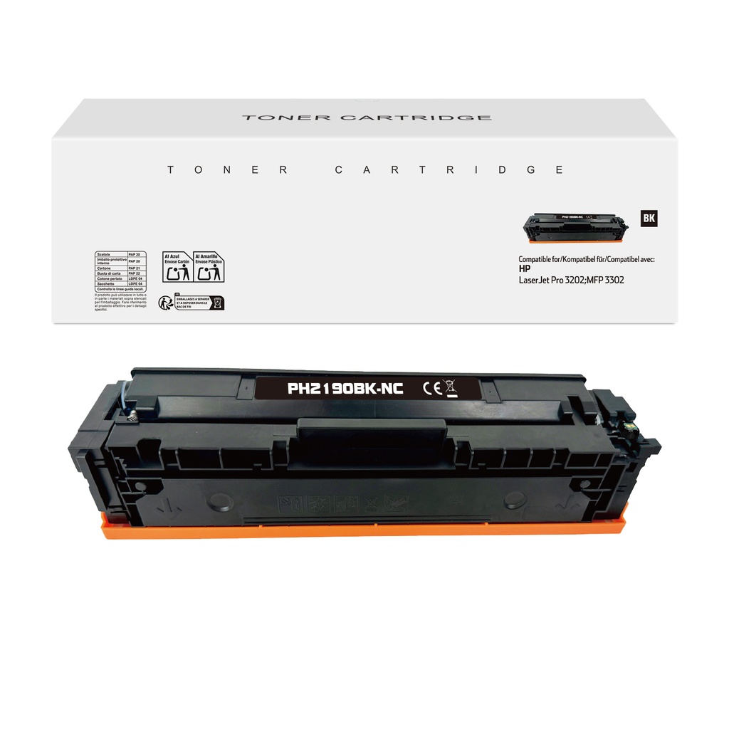 White Box Compatible HP W2190A Toner Black(No Chip)