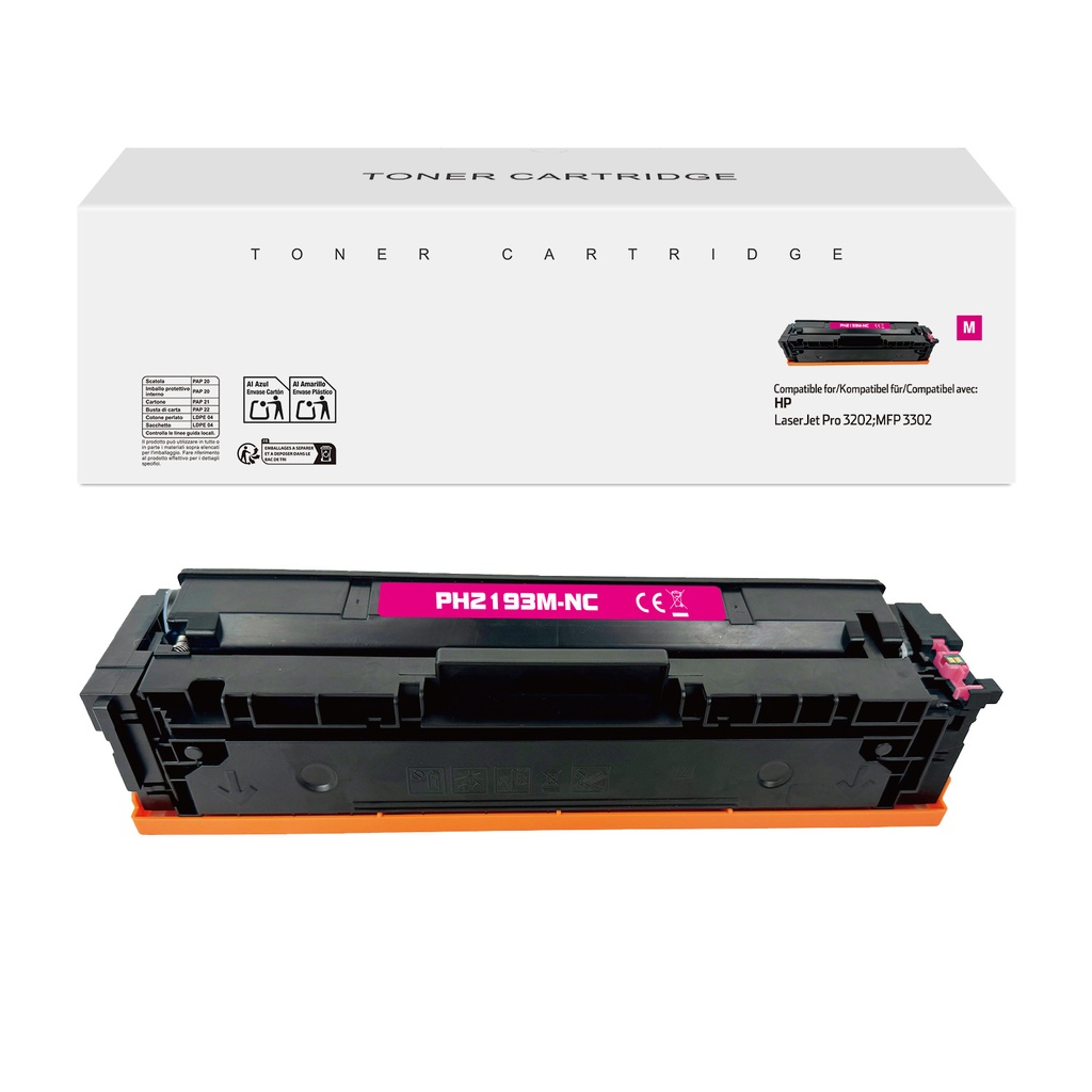【202601邮件指示下架】White Box Compatible HP W2193A Toner Magenta(No Chip)
