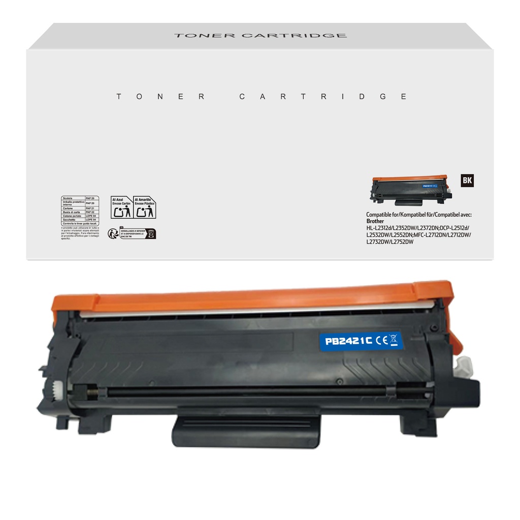 White Box Compatible Brother TN-2421 Toner Mono