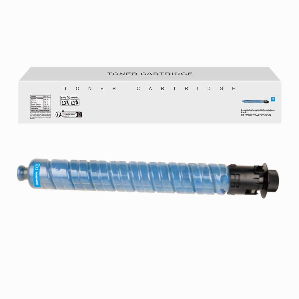 White Box Compatible Ricoh 841921/841928 Toner Cyan