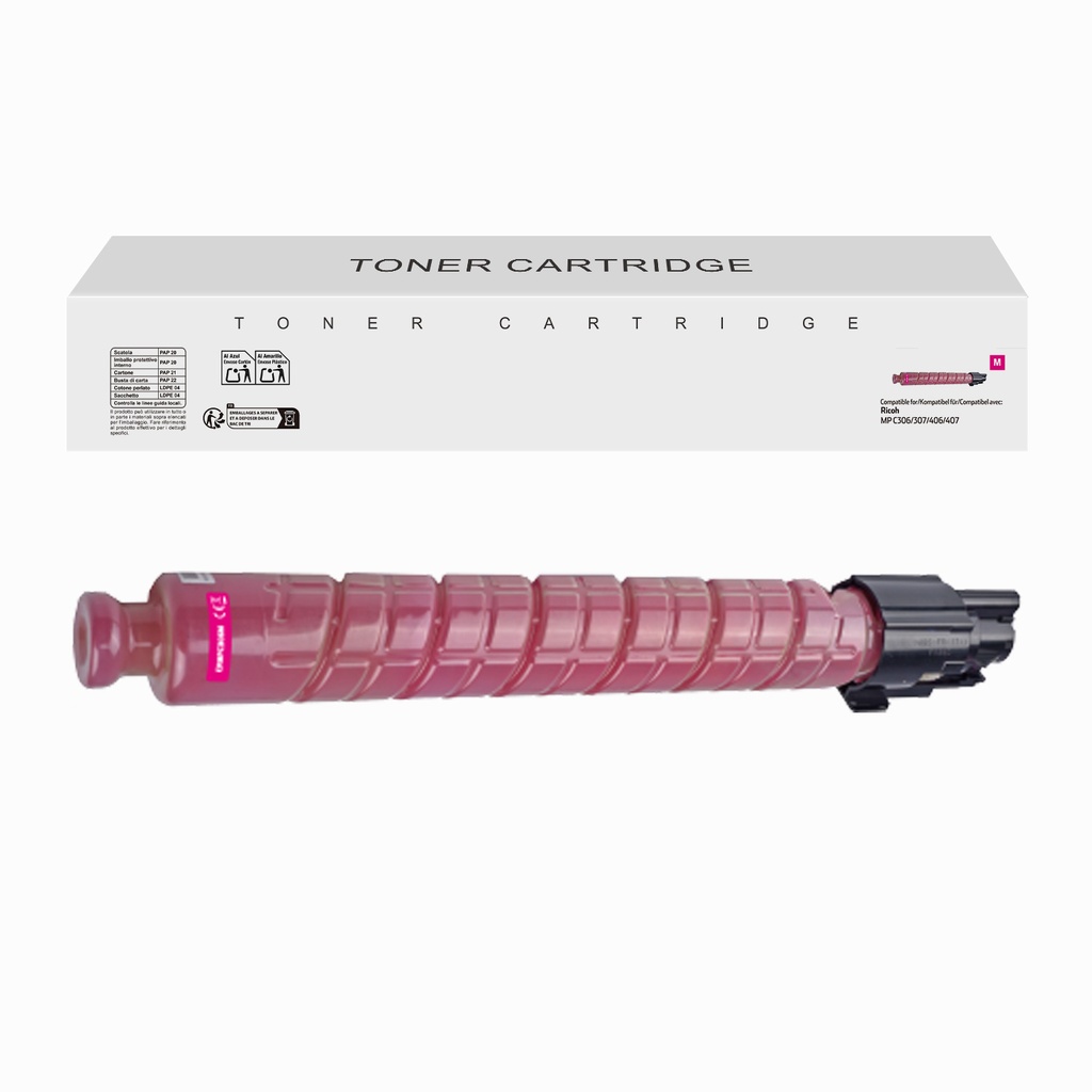 White Box Compatible Ricoh 842093/842097 Toner Magenta