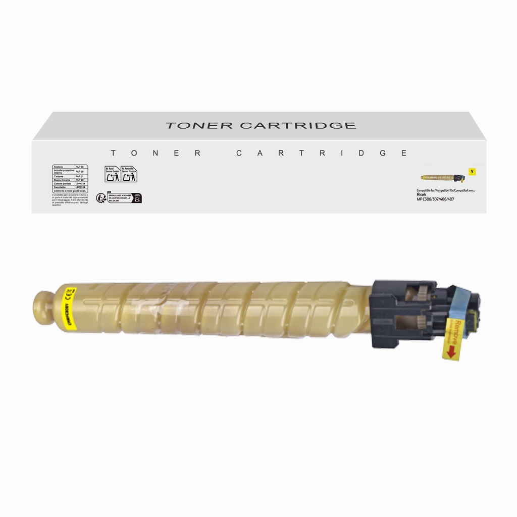 White Box Compatible Ricoh 842094/842098 Toner Yellow