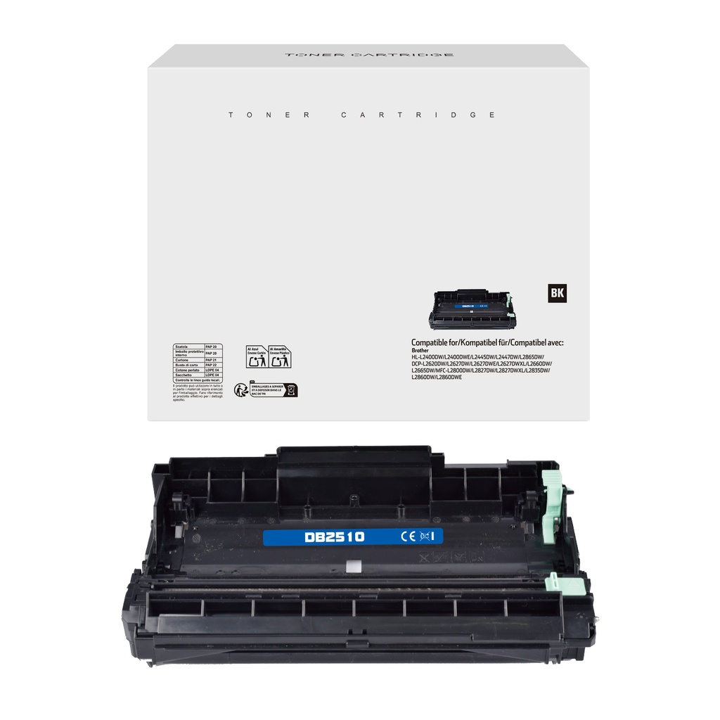 White Box Compatible Brother DR-2510 Drum Unit Mono