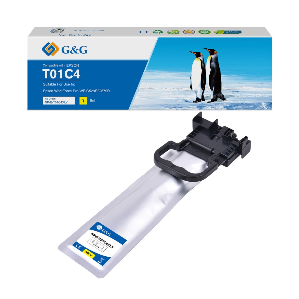 G&G Compatible Epson C13T01C400 (T01) Inkjet Cartridge Yellow