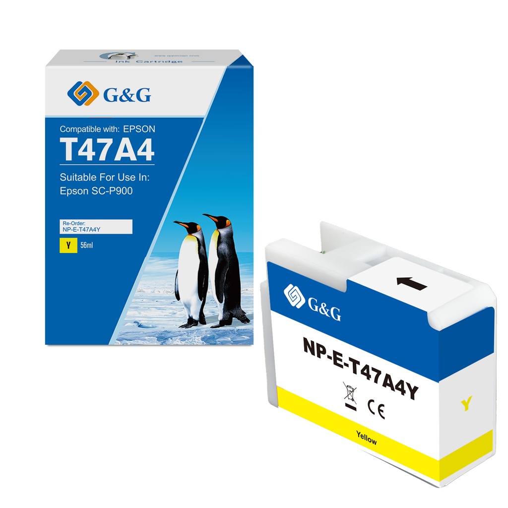 G&G Compatible Epson T47A4Y(PG) Inkjet Cartridge Yellow