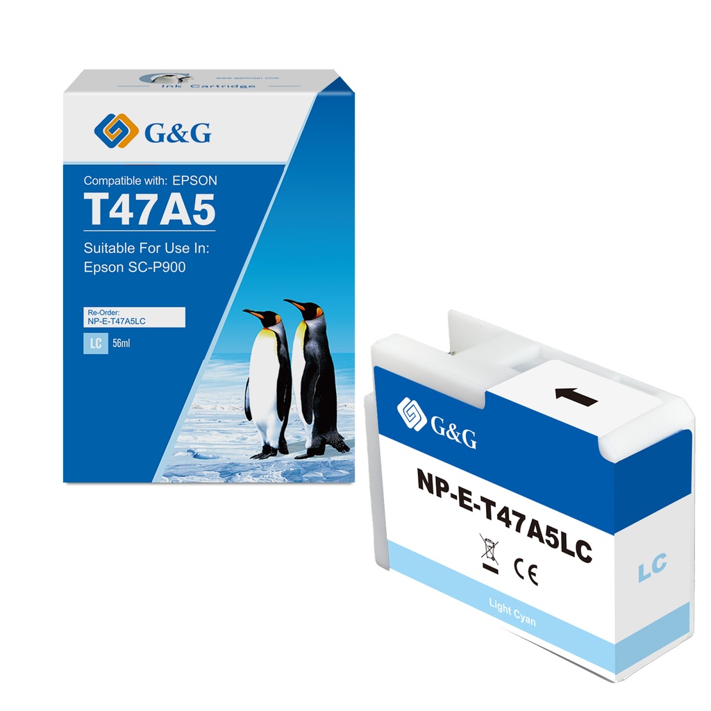 G&G Compatible Epson T47A5LC(PG) Inkjet Cartridge Light Cyan