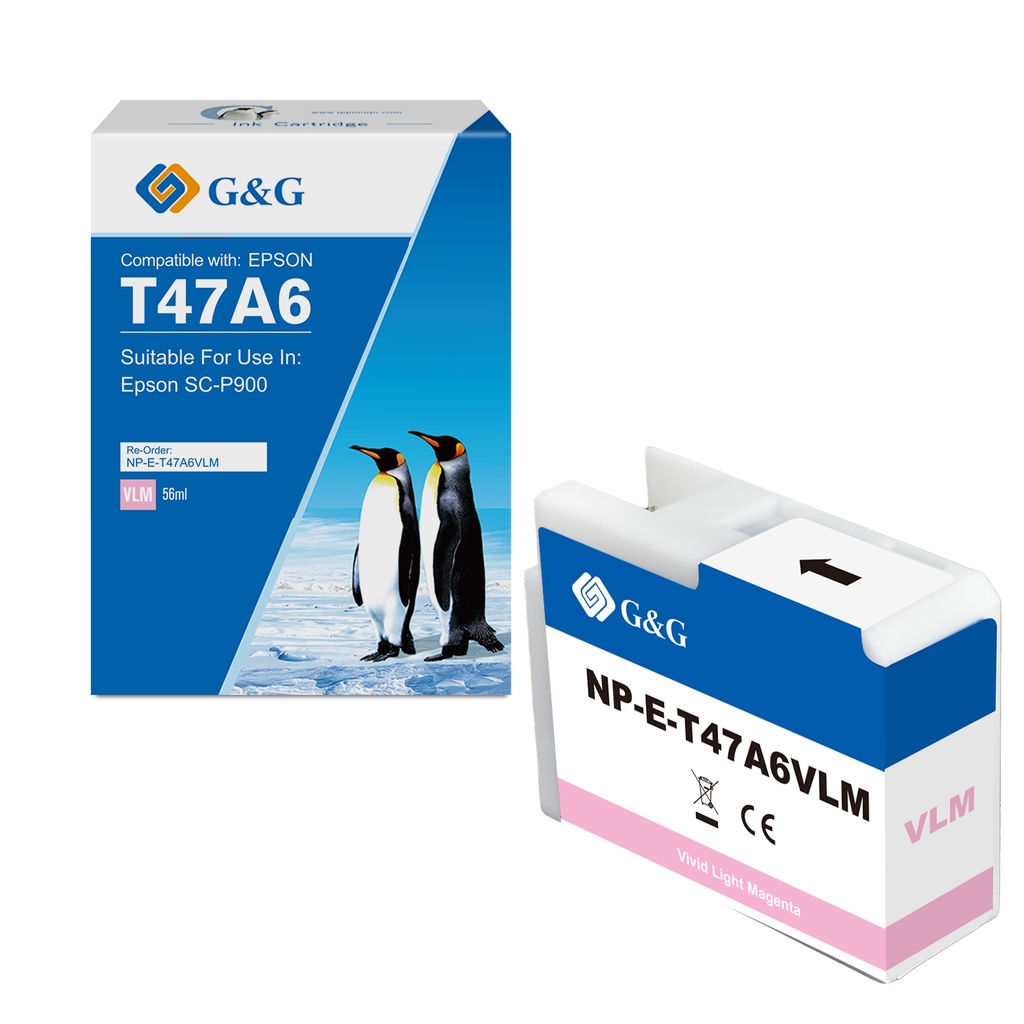 G&G Compatible Epson T47A6VLM(PG) Inkjet Cartridge Vivid Light Magenta