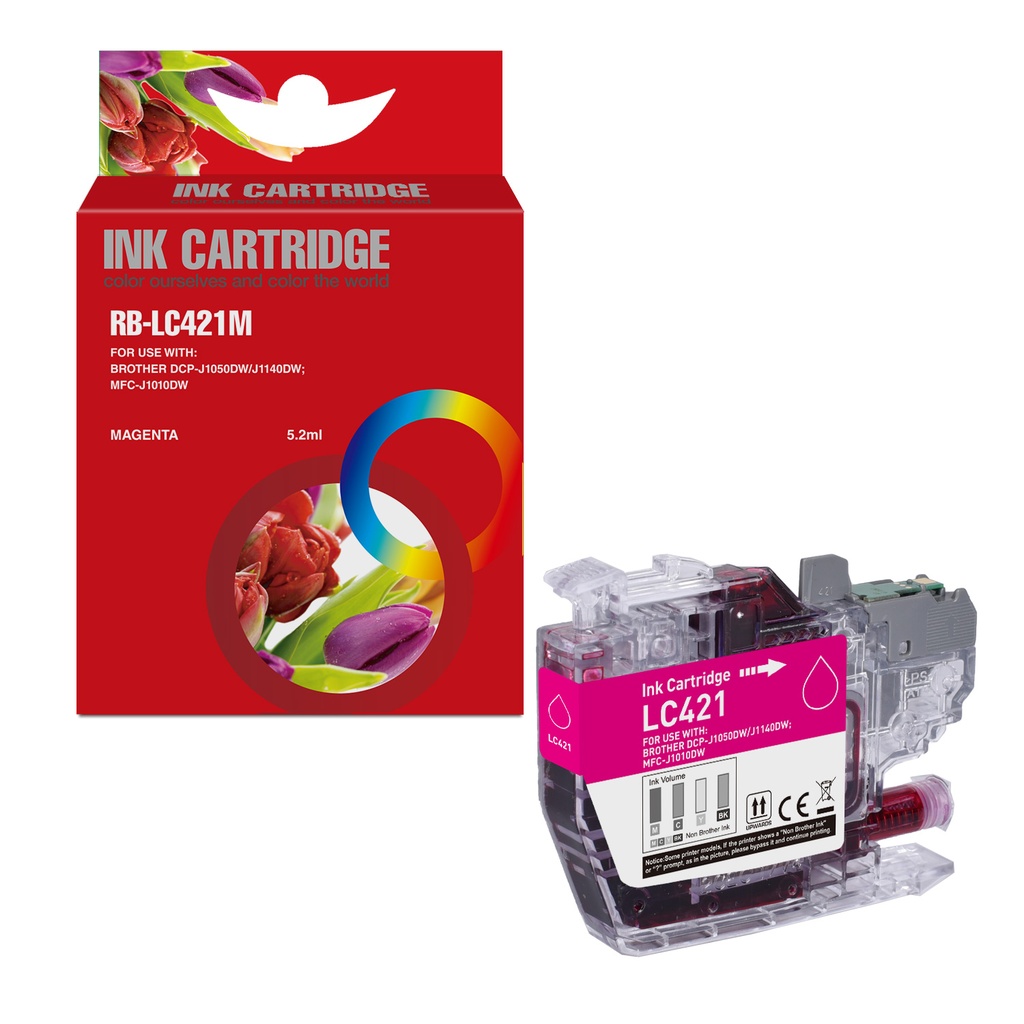 Red Box Compatible LC421M Ink M