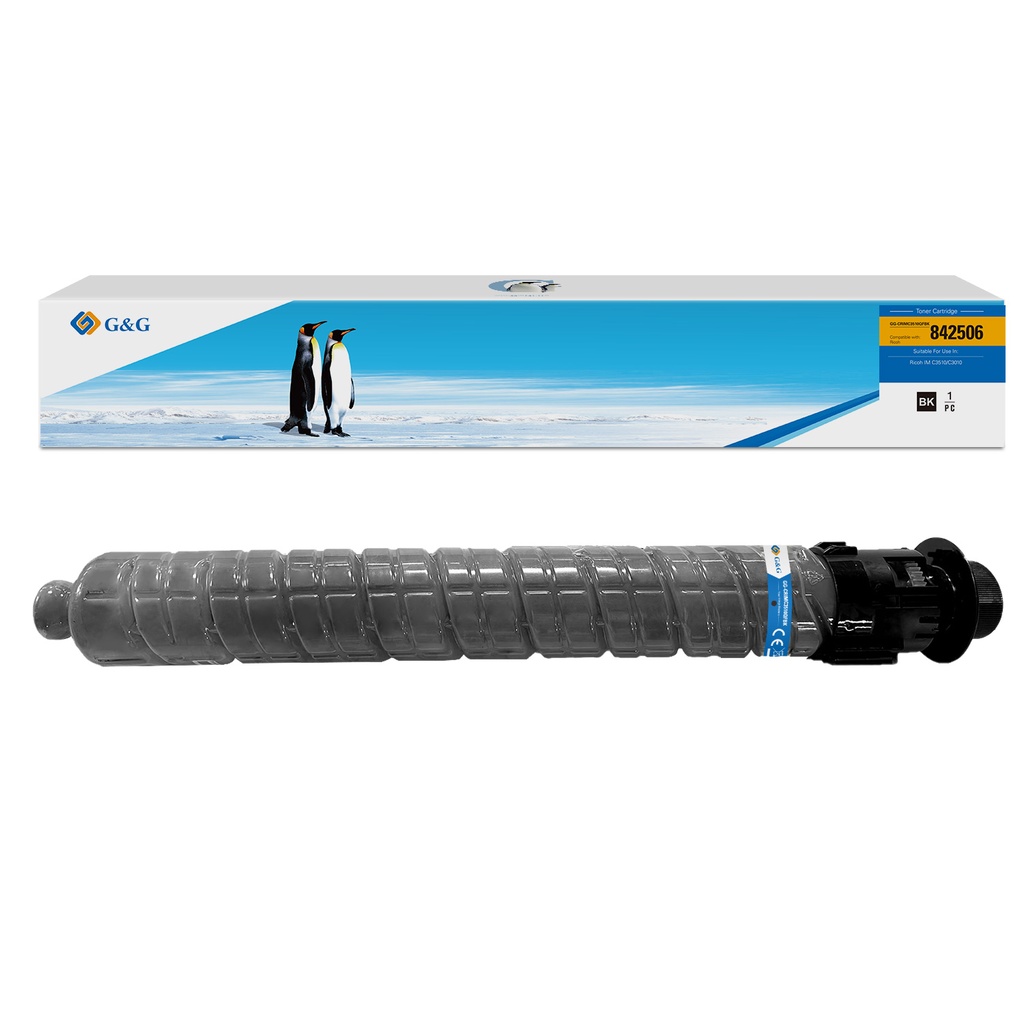 G&G Remanufactured Ricoh 842506 Copier Toner Black