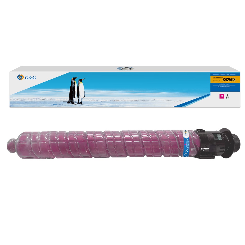 G&G Remanufactured Ricoh 842508 Copier Toner Magenta
