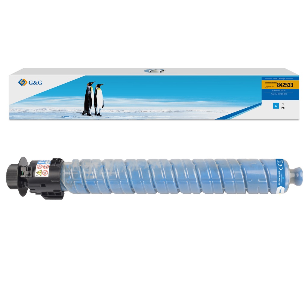 G&G Remanufactured Ricoh 842533 Toner Cyan[No Restock]