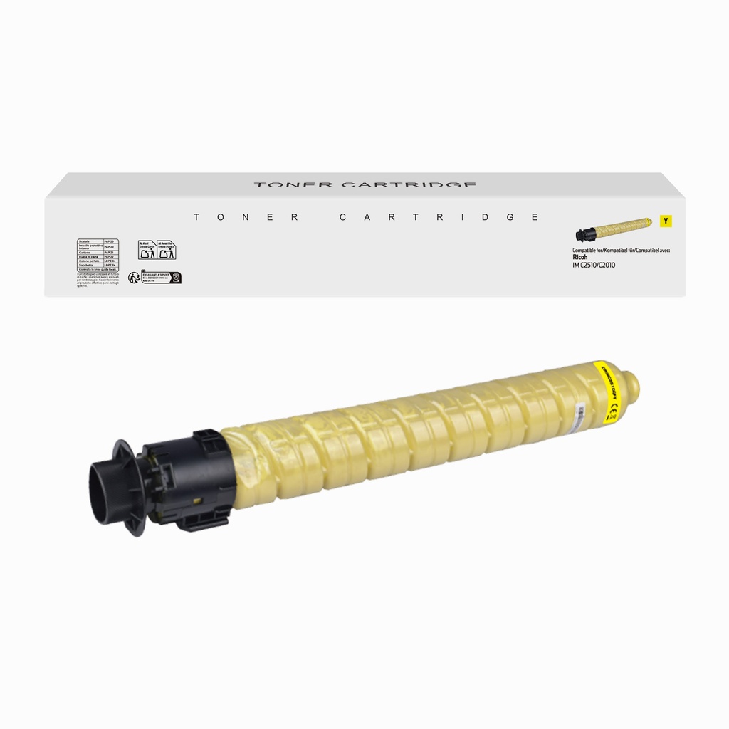 White Box Remanufactured Ricoh 842562 Toner Yellow
